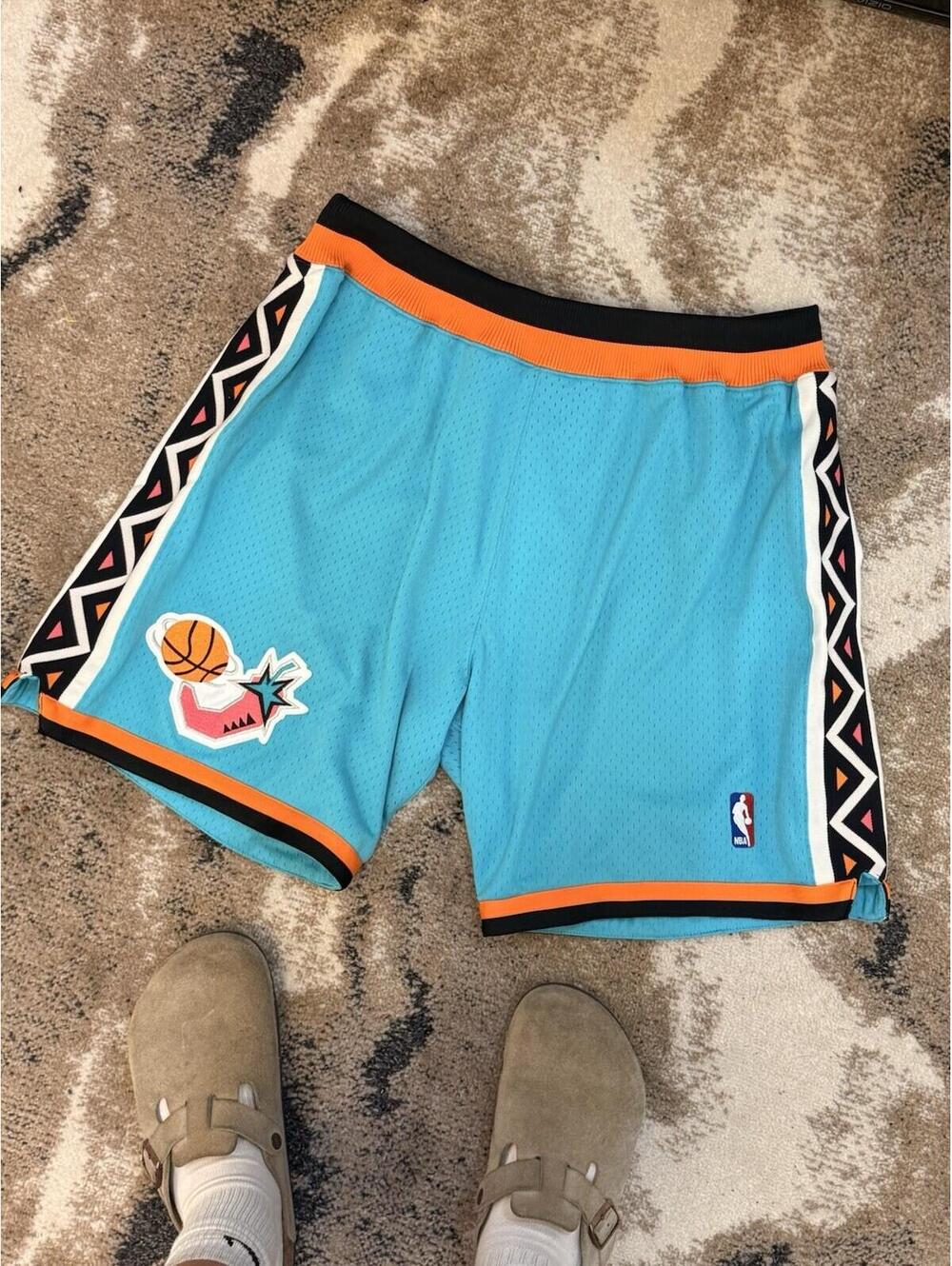 Mens Mitchell & Ness NBA 1996 Authentic Shorts NBA All-Star Size 48 (XL)